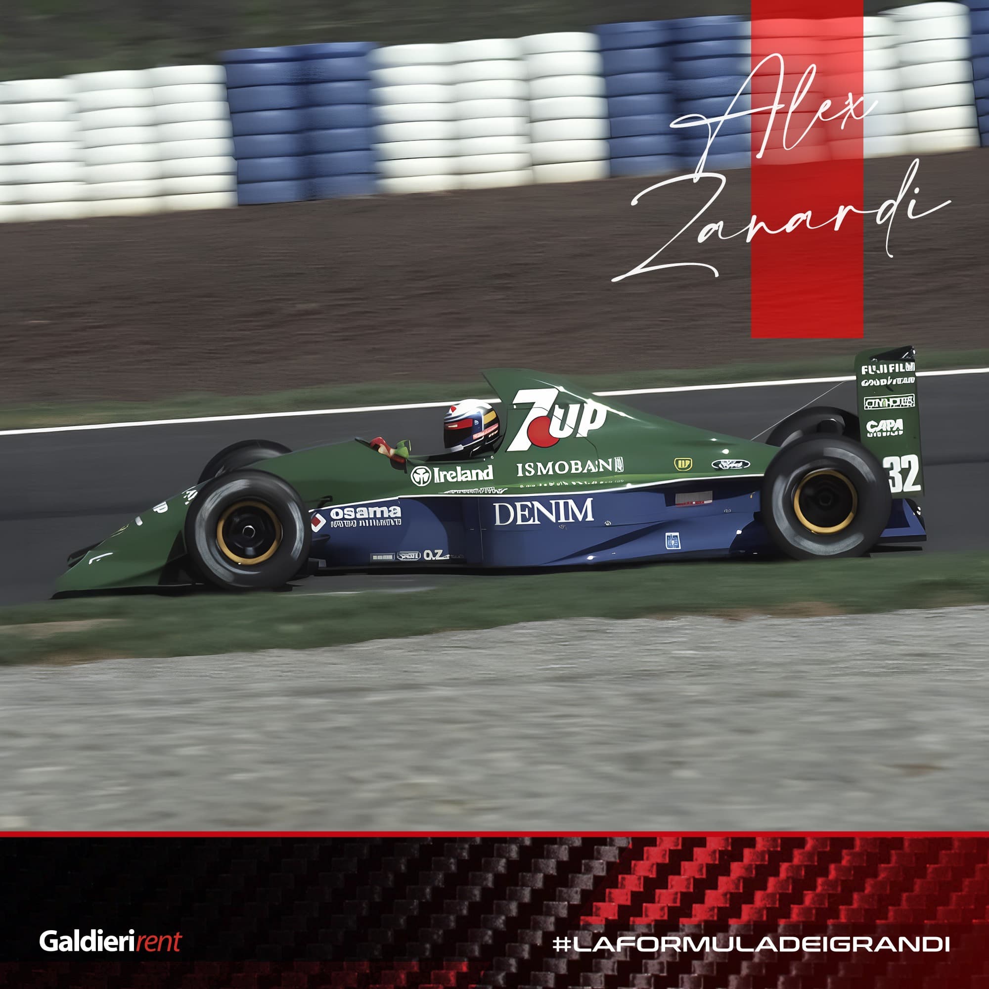 Alex Zanardi, la prima gara non si scorda mai