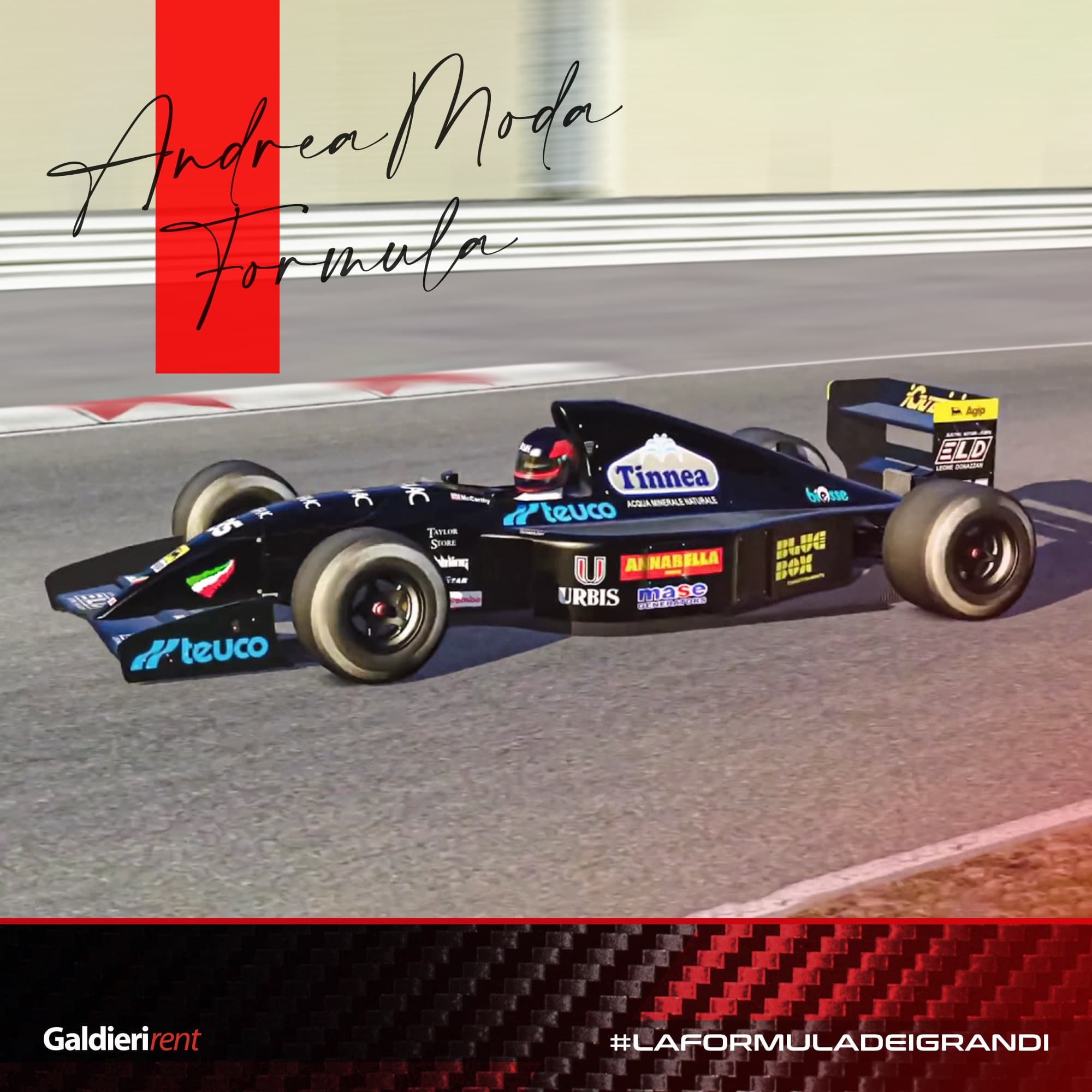 Andrea Moda F1, storia di una disfatta.