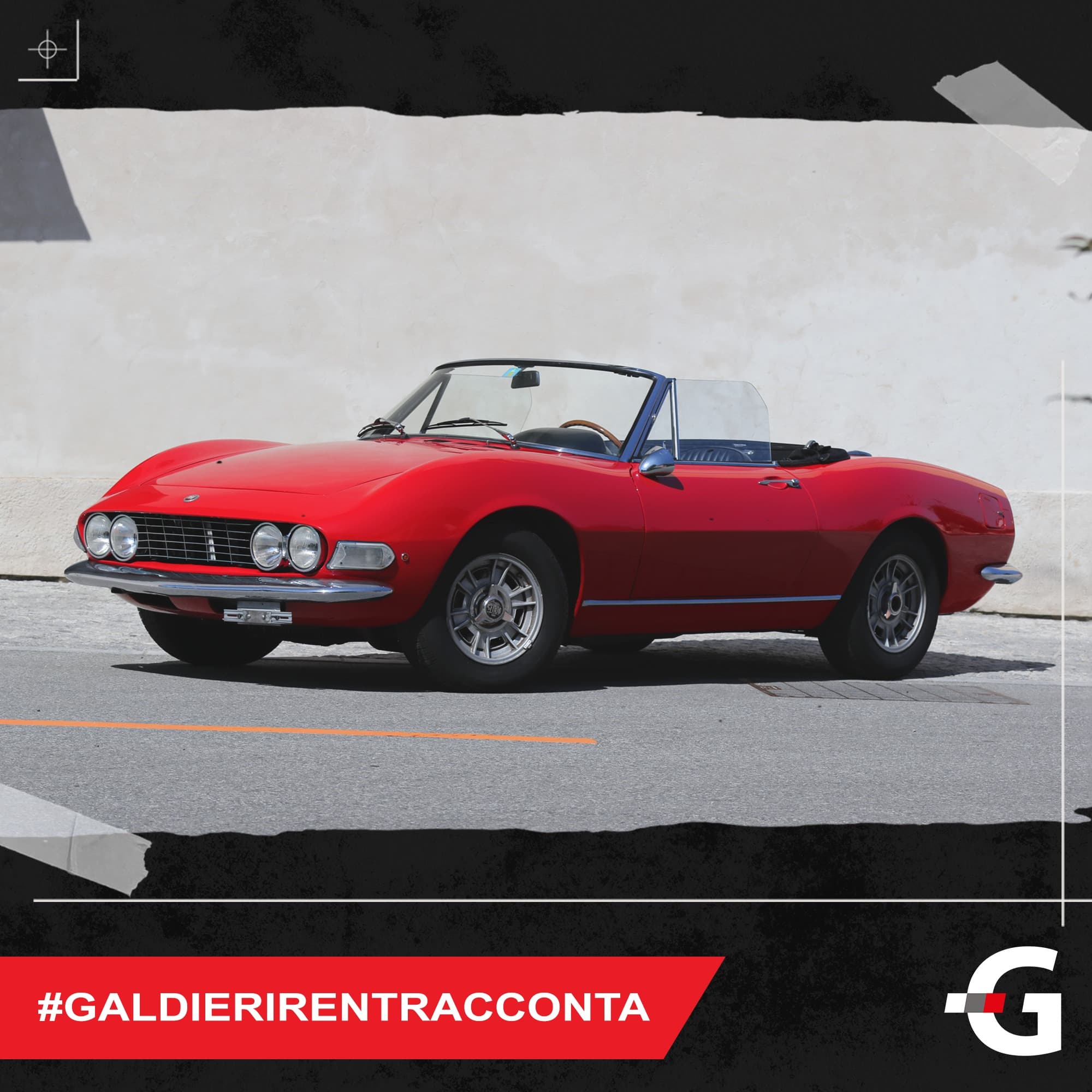 Fiat Dino V6 Spider, purosangue italiano