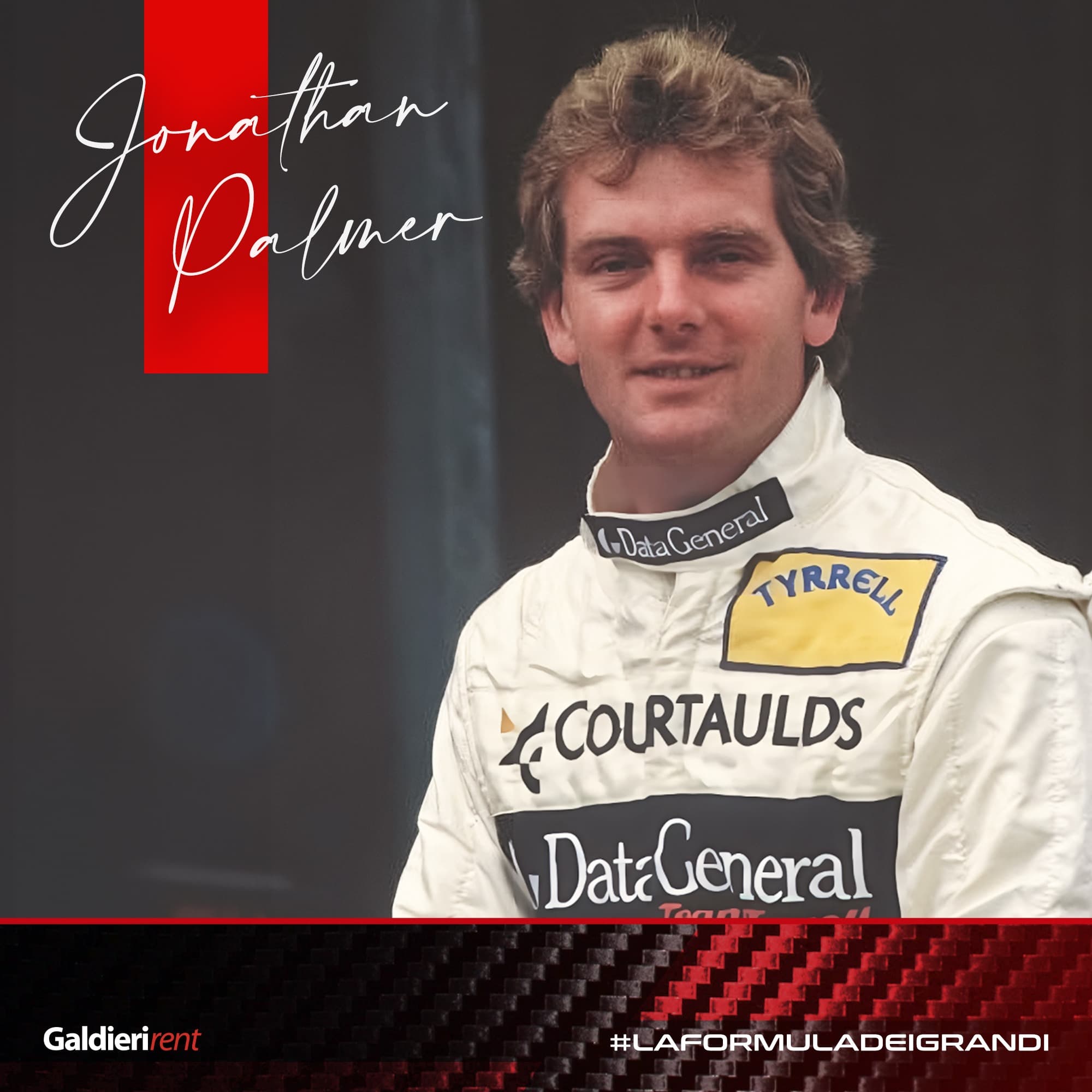 Jonathan Palmer e Tyrrell, campioni ‘aspirati’ per il 1987
