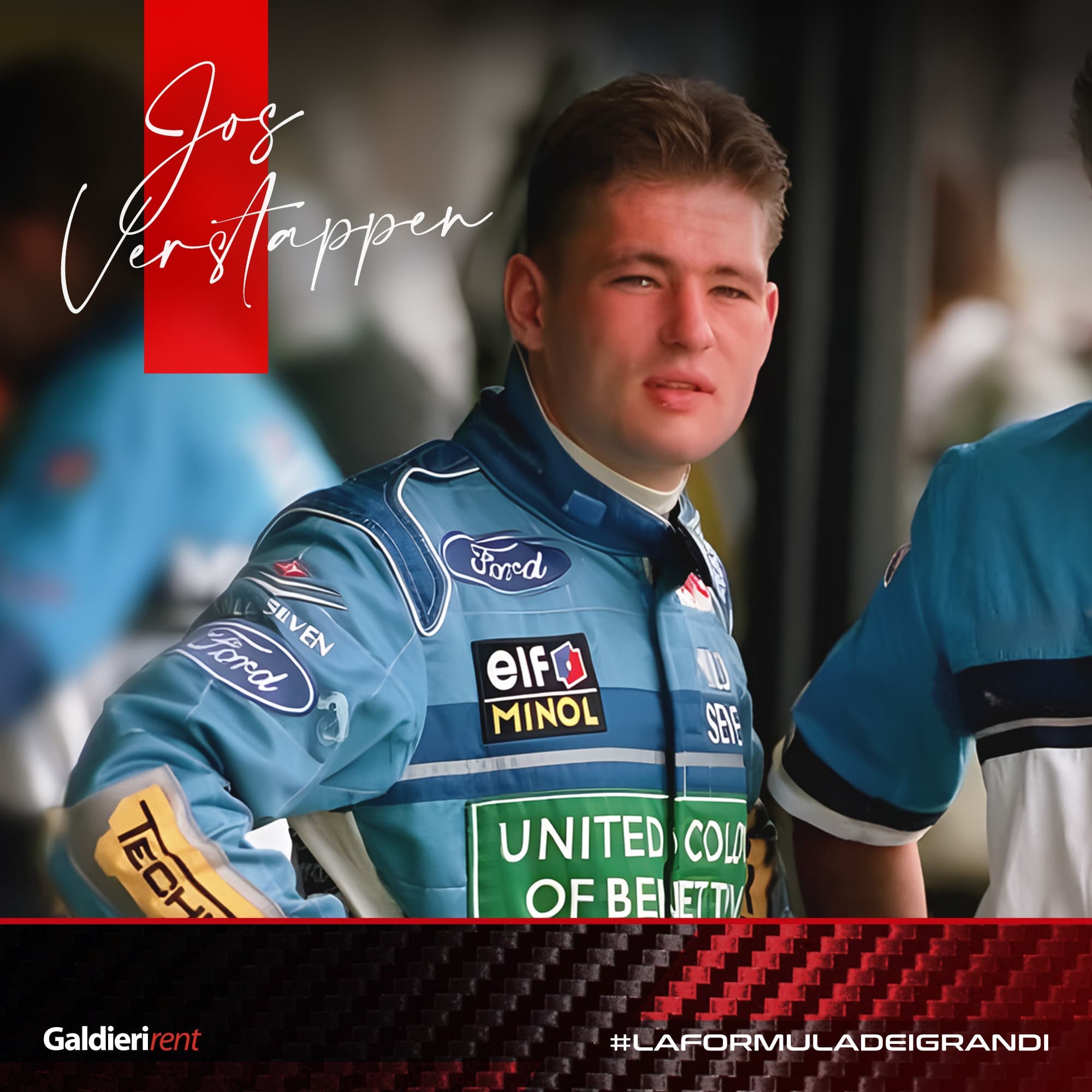 Jos Verstappen, il primo Verstappen della Formula 1