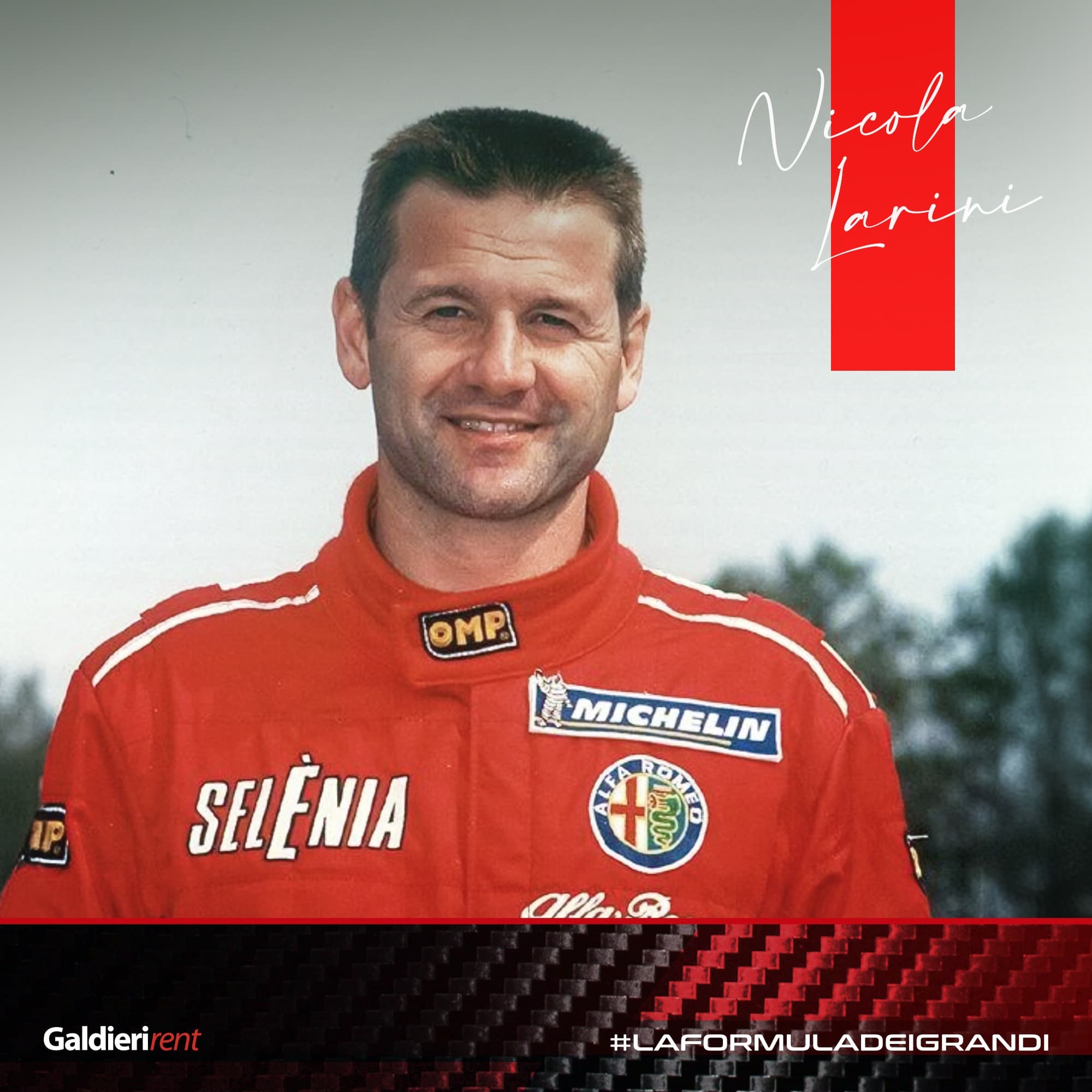 Nicola Larini, avrebbe meritato di più