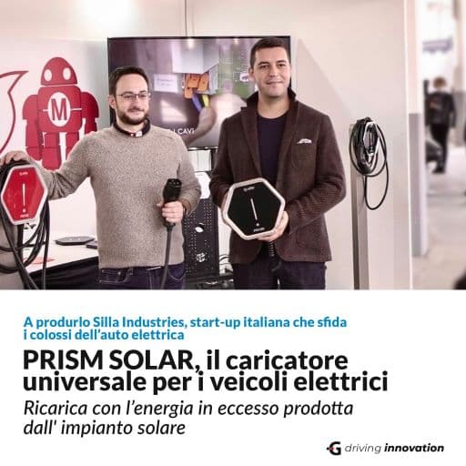 Prism Solar, il caricatore solare per veicoli elettrici