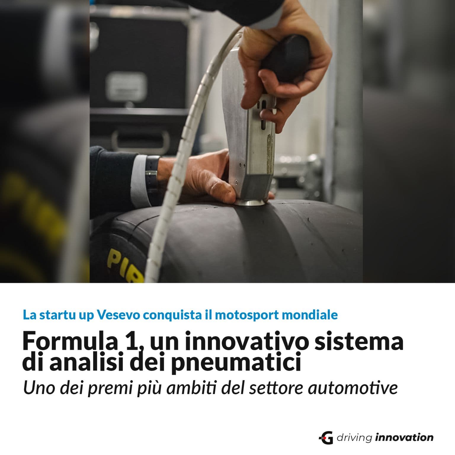 Formula 1, innovativo sistema di controllo pneumatici