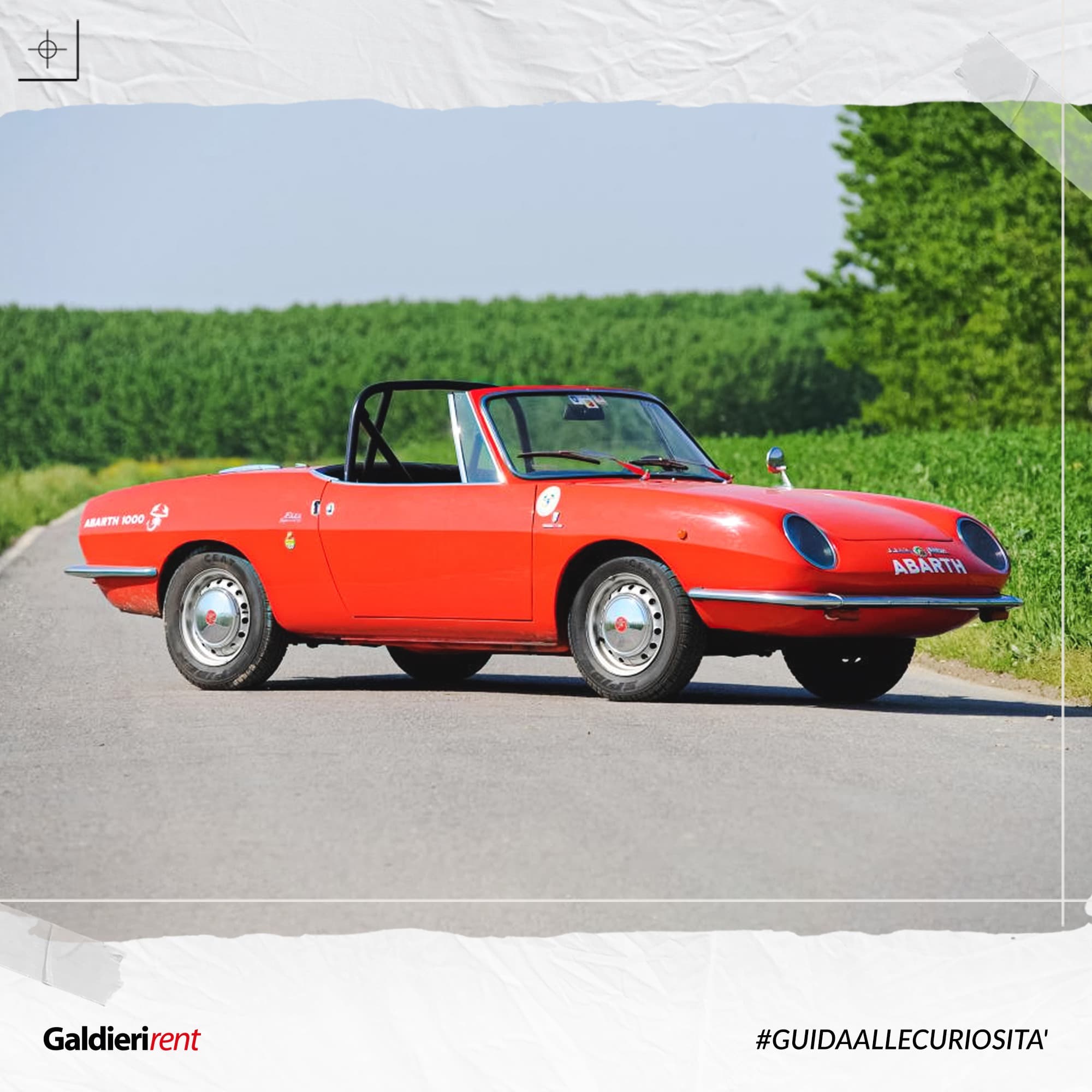 L’unicità della Abarth OT 1000 Spider