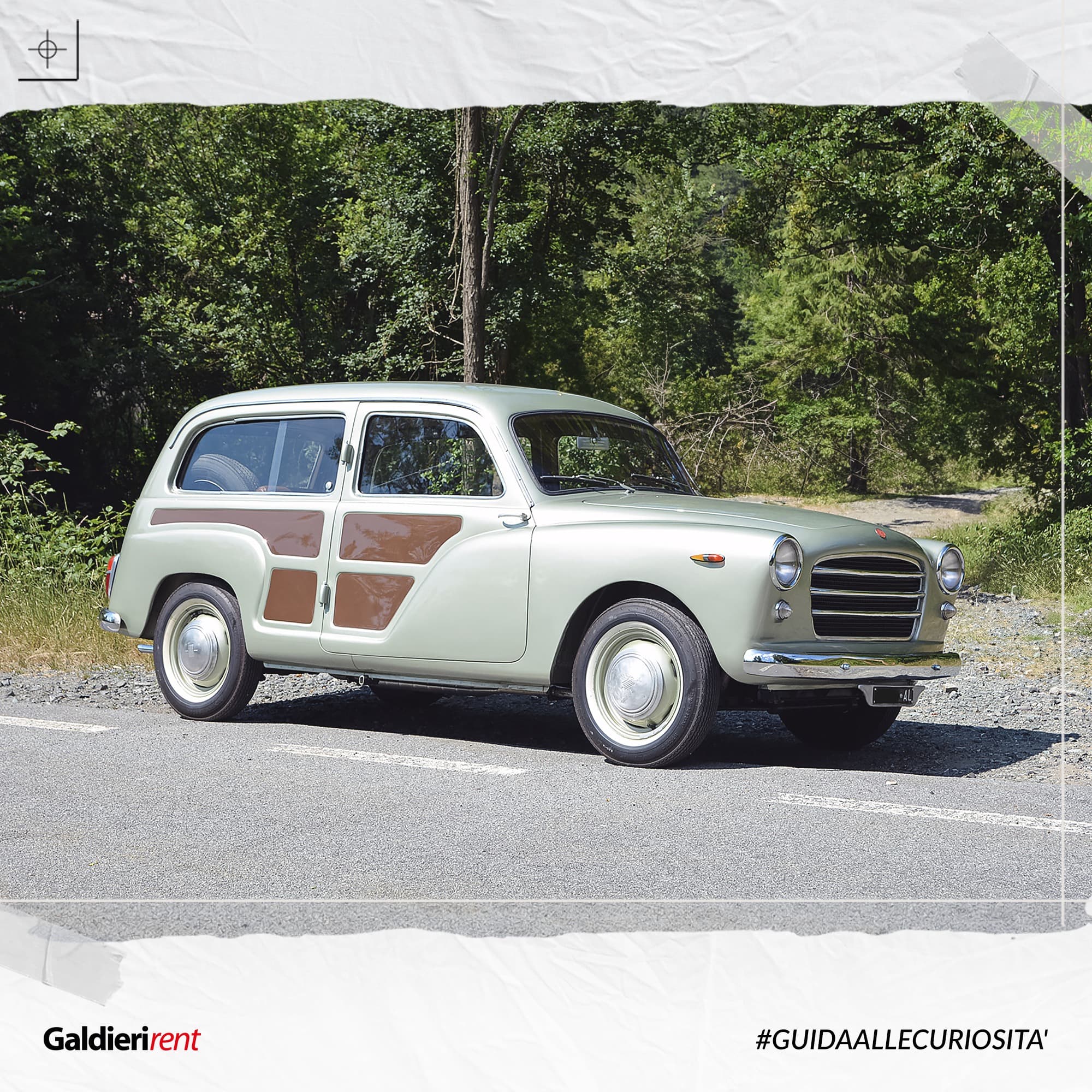 Fiat 1100/103 Familiare Monviso, l’unica station wagon a tre porte