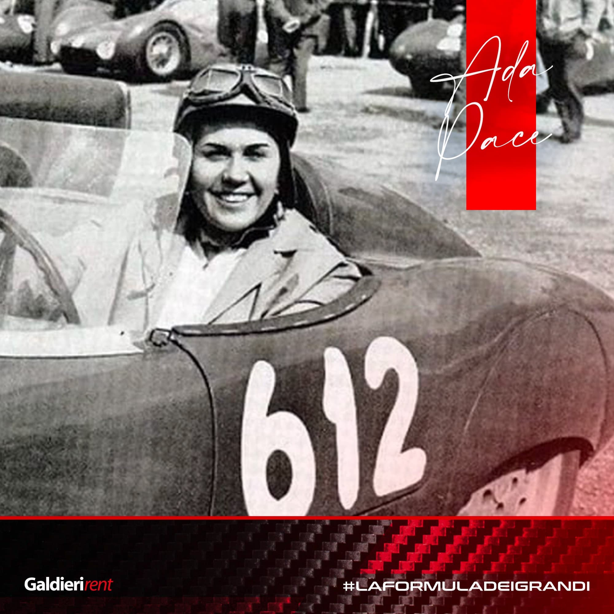 Ada Pace "Sayonara", la signora che vinceva le corse
