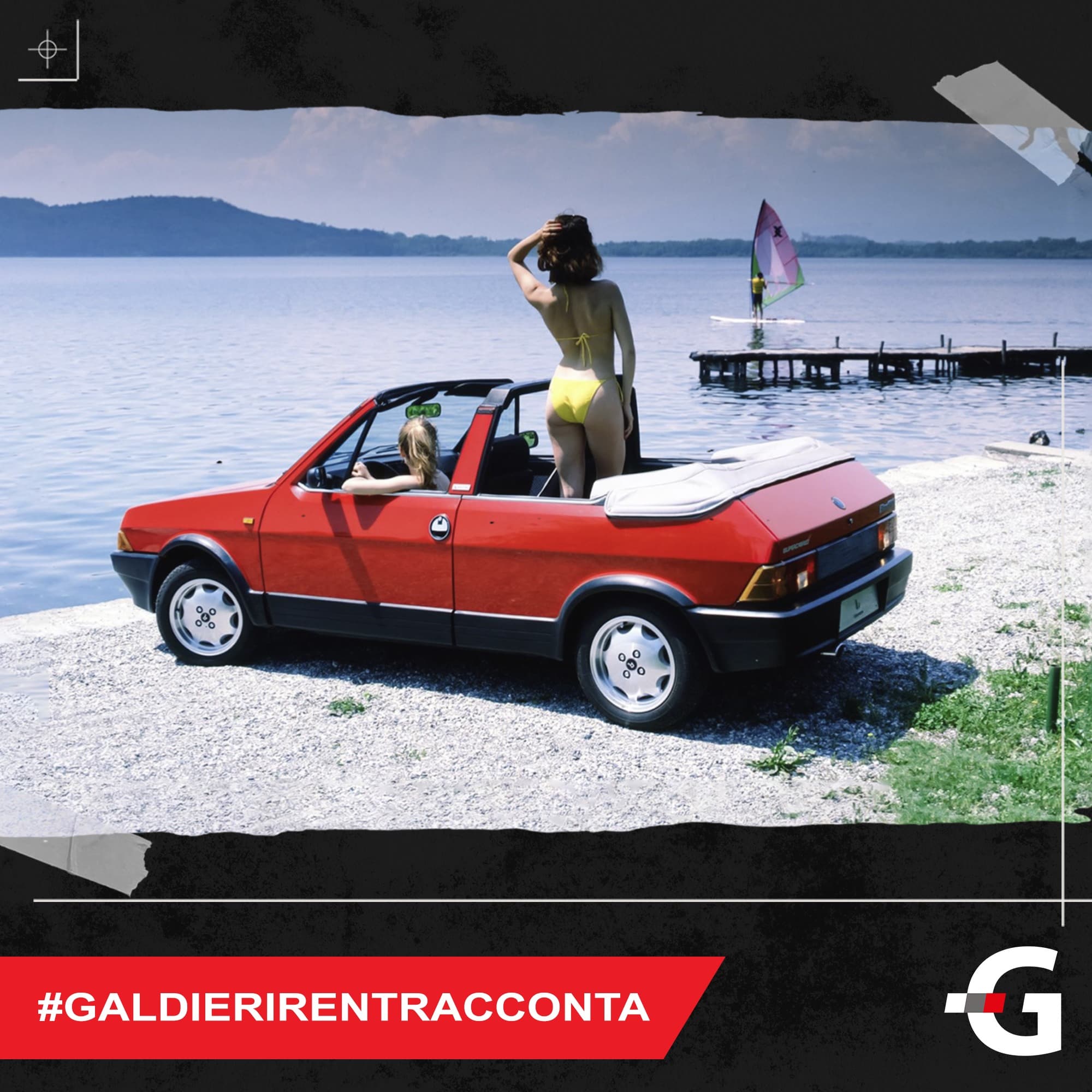 Fiat Ritmo Cabrio, bella e scoperta