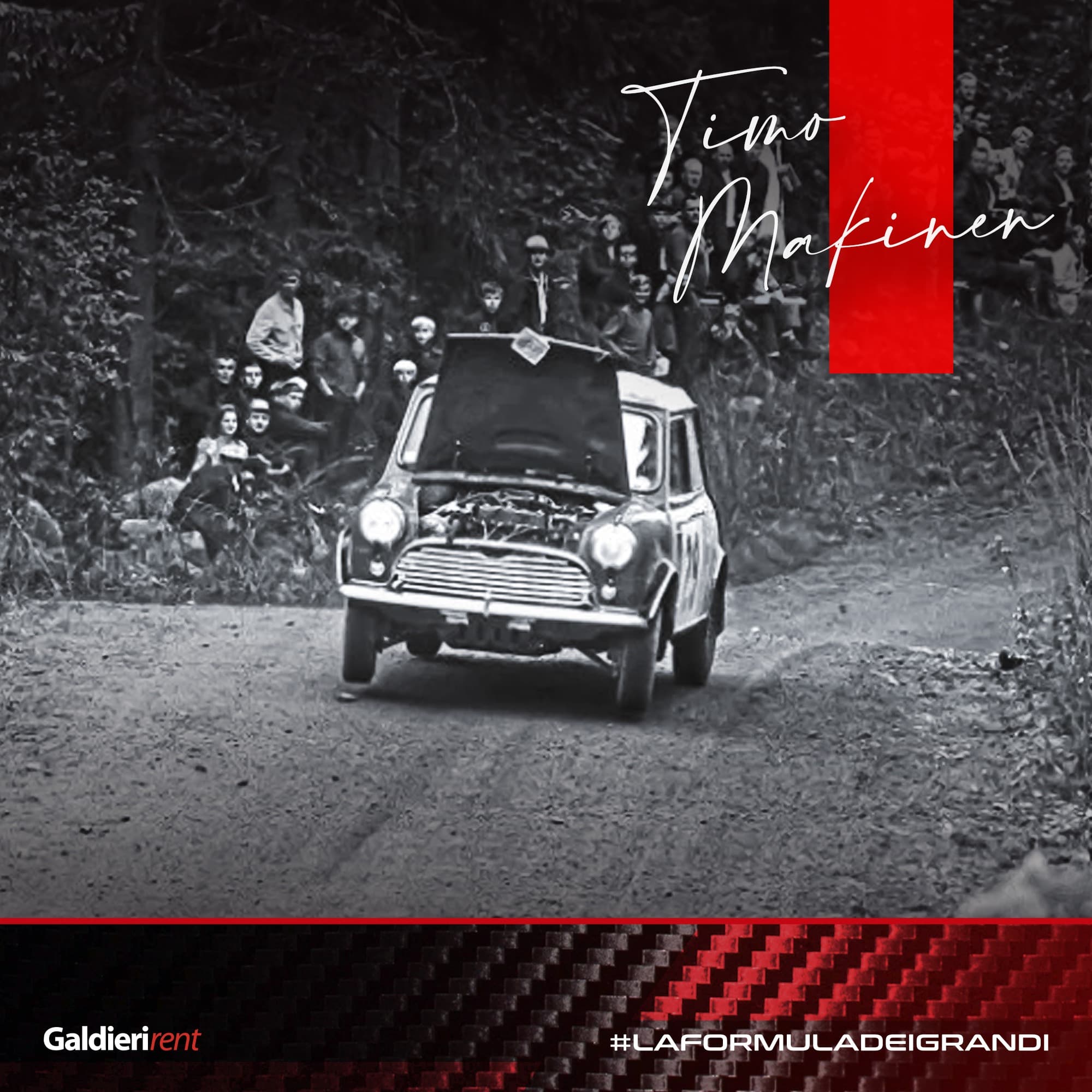 Timo Makinen e quella vittoria a cofano aperto