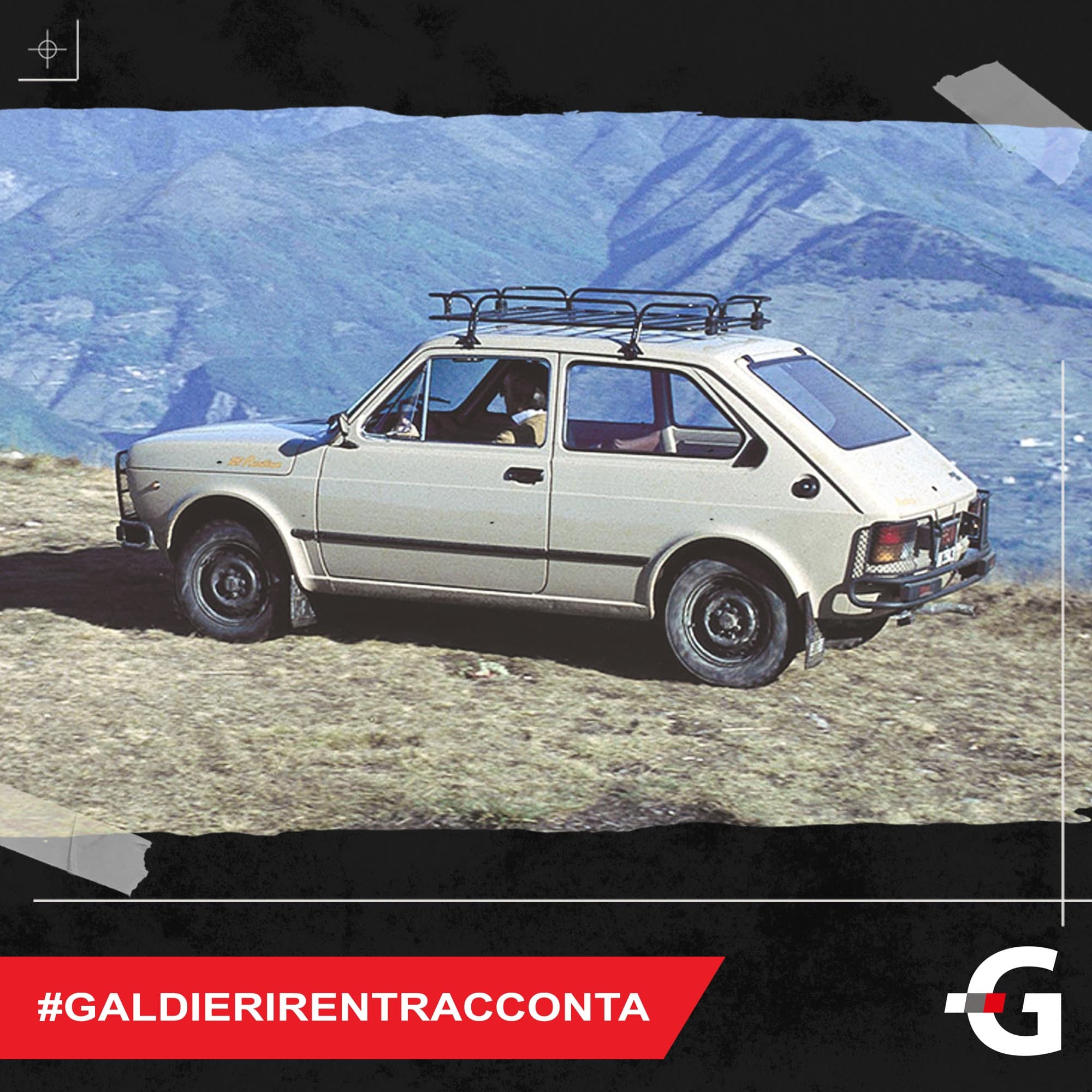 Fiat 127 Rustica, nata per la campagna.