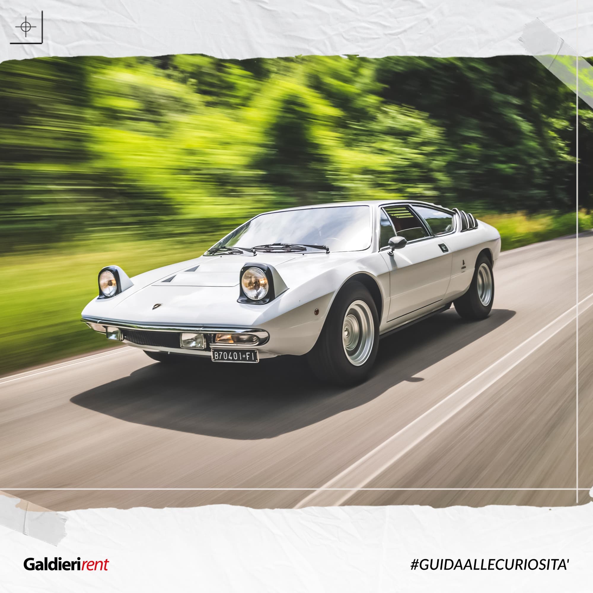 Lamborghini Urraco, affascinante ultra cinquantenne