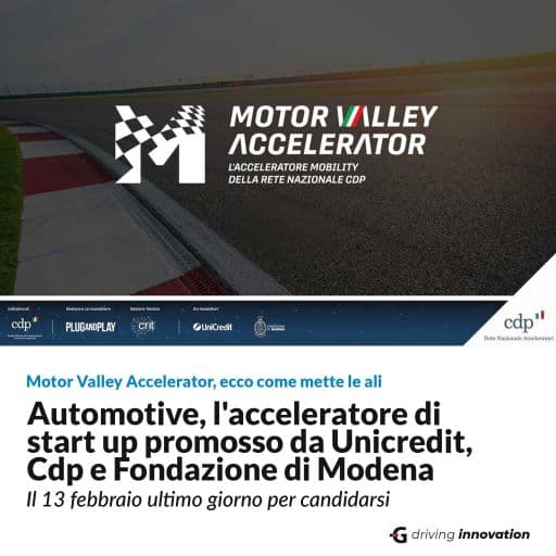 Primo acceleratore italiano: Motor Valley Accelerator