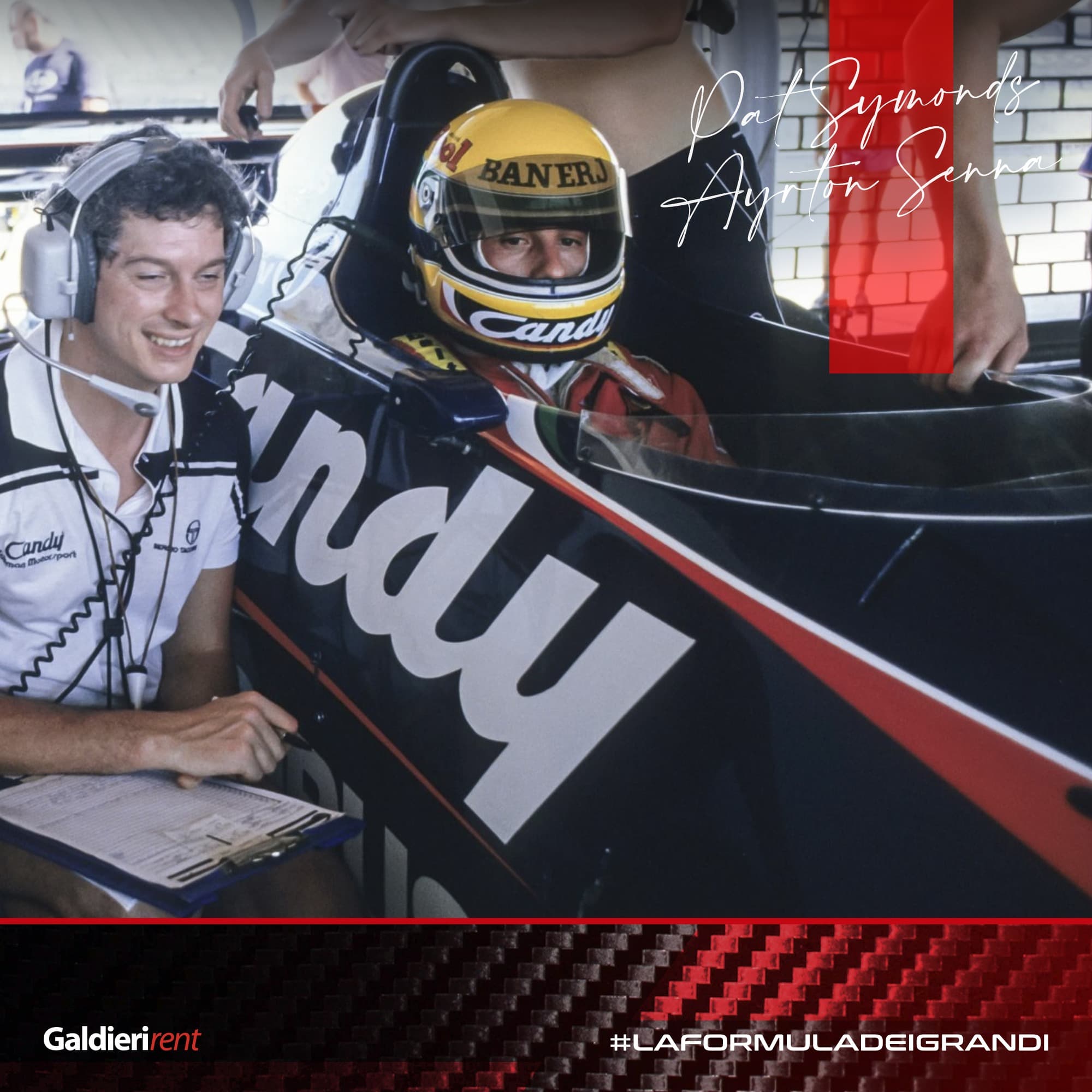 Pat Symonds, Ayrton Senna ed il "muro che si muove"