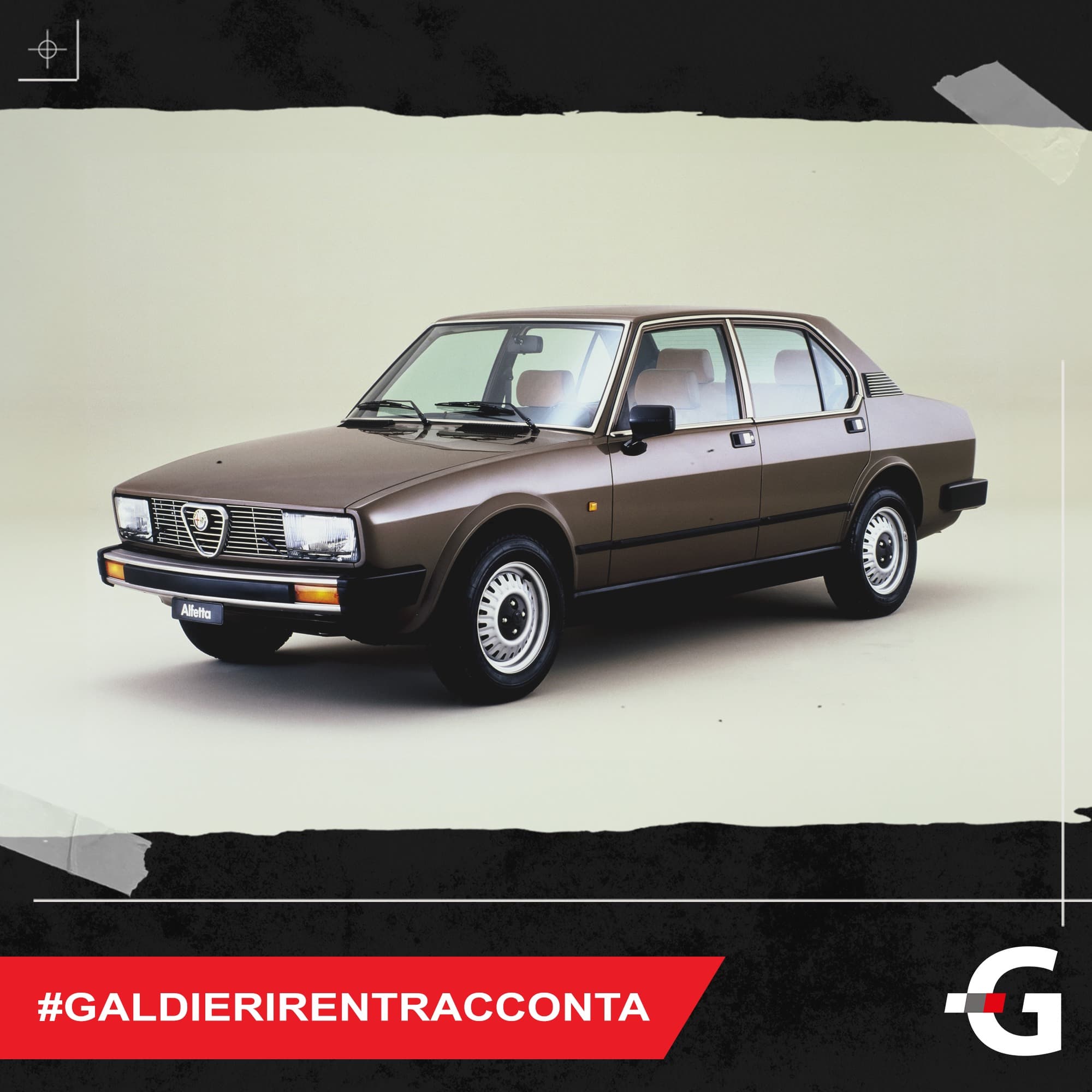 Alfa Romeo Alfetta terza serie, eleganza sportiva