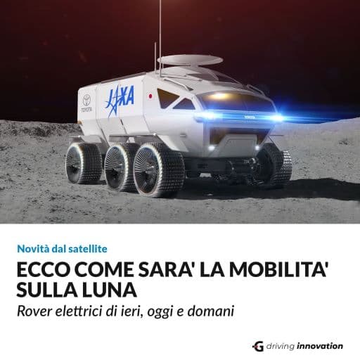 Automobile lunare: ecco la mobilità sulla Luna