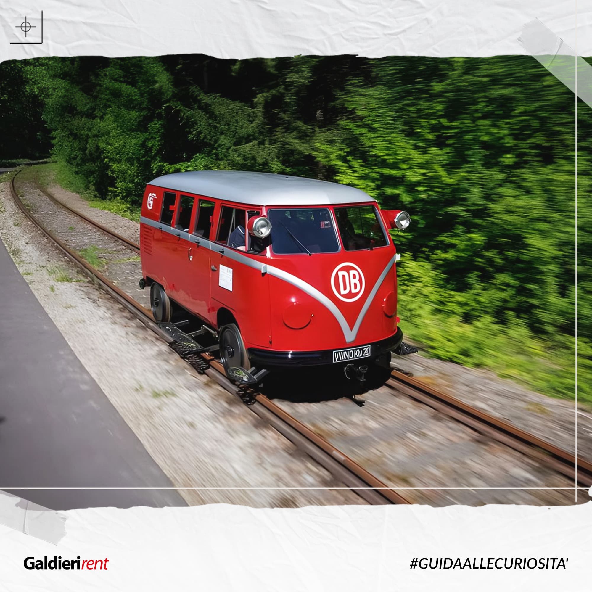 Volkswagen Bulli del 1955, va come un treno