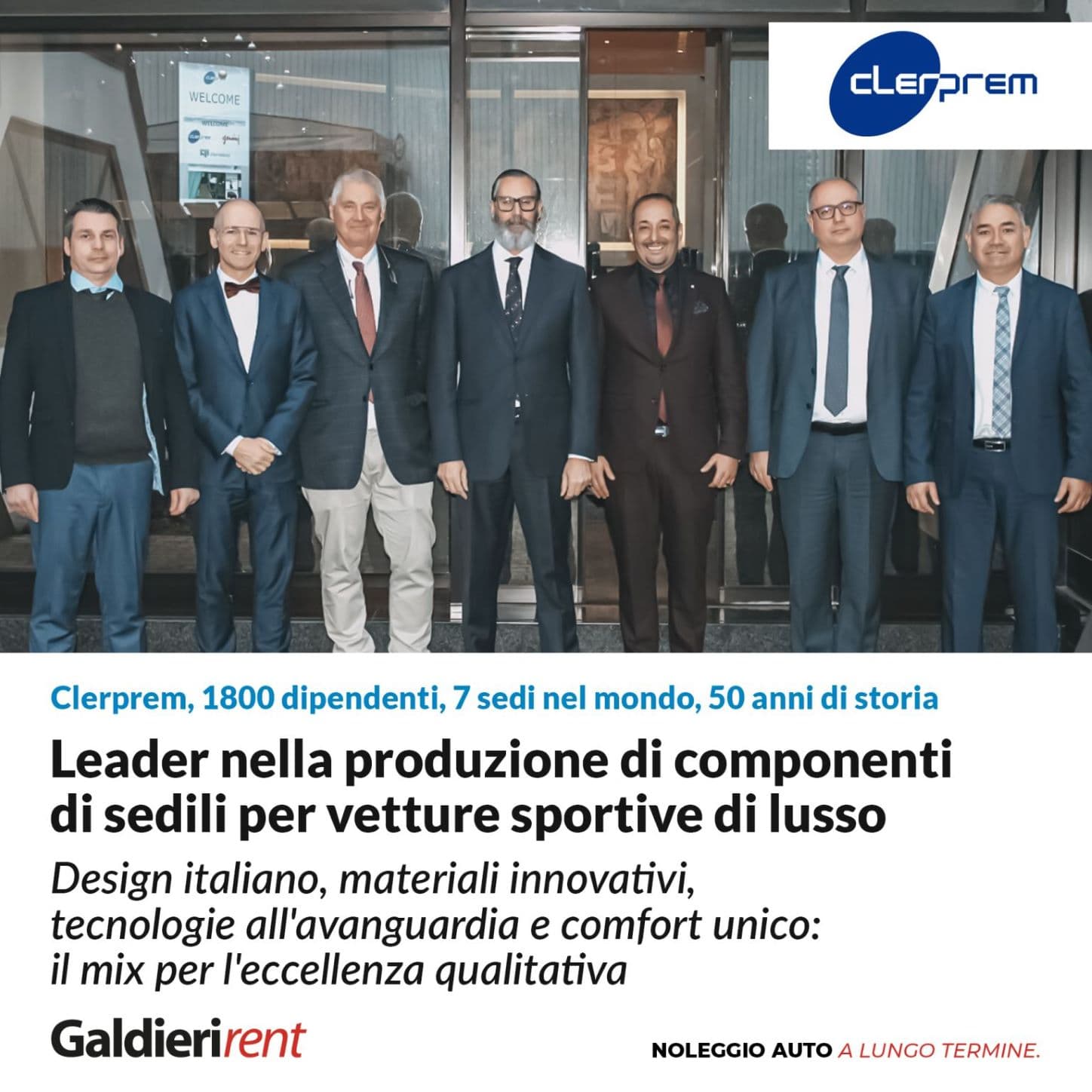 Clerprem: leader nella produzione di componenti di sedili