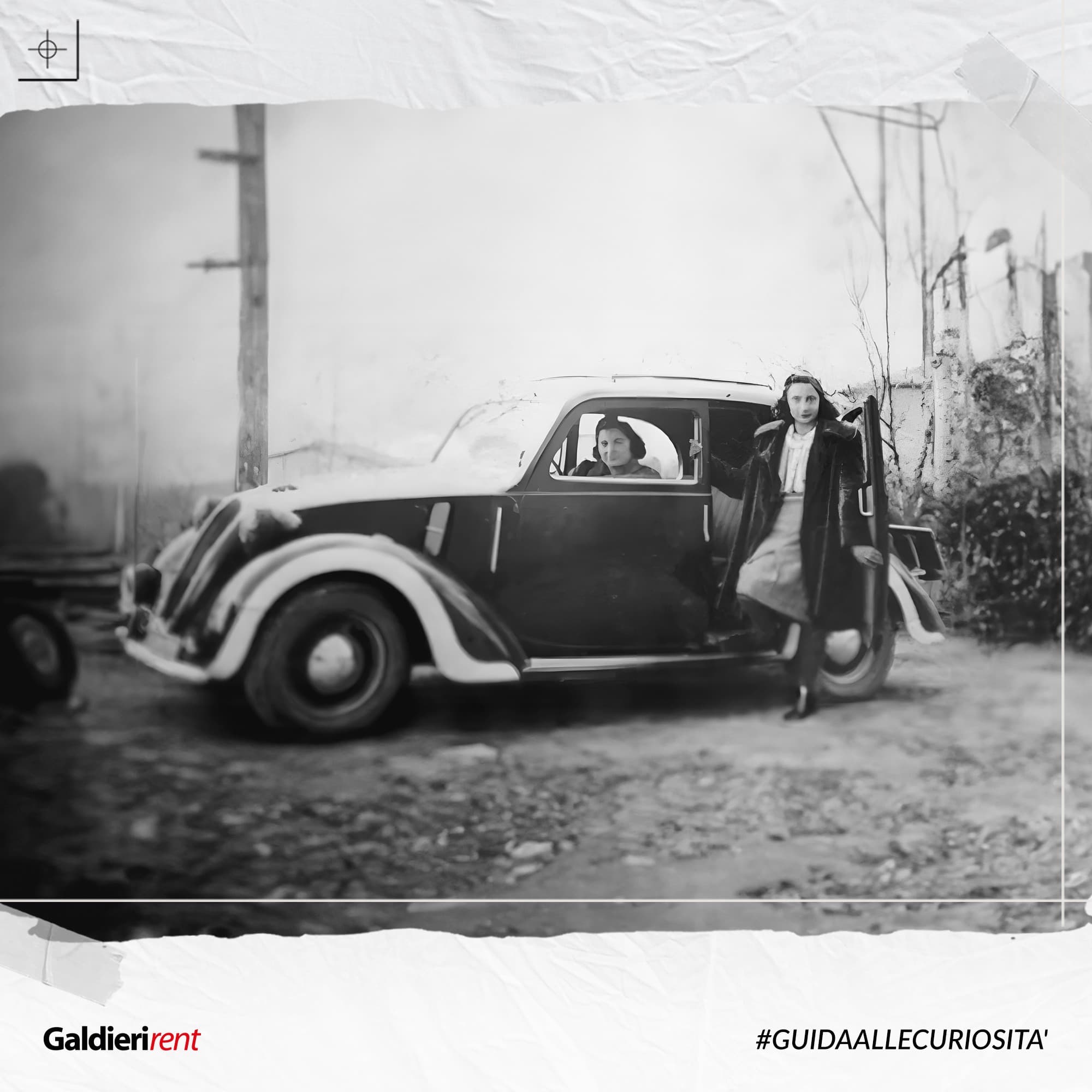 La storia della prima donna tassista d’Italia con il golfino rosso