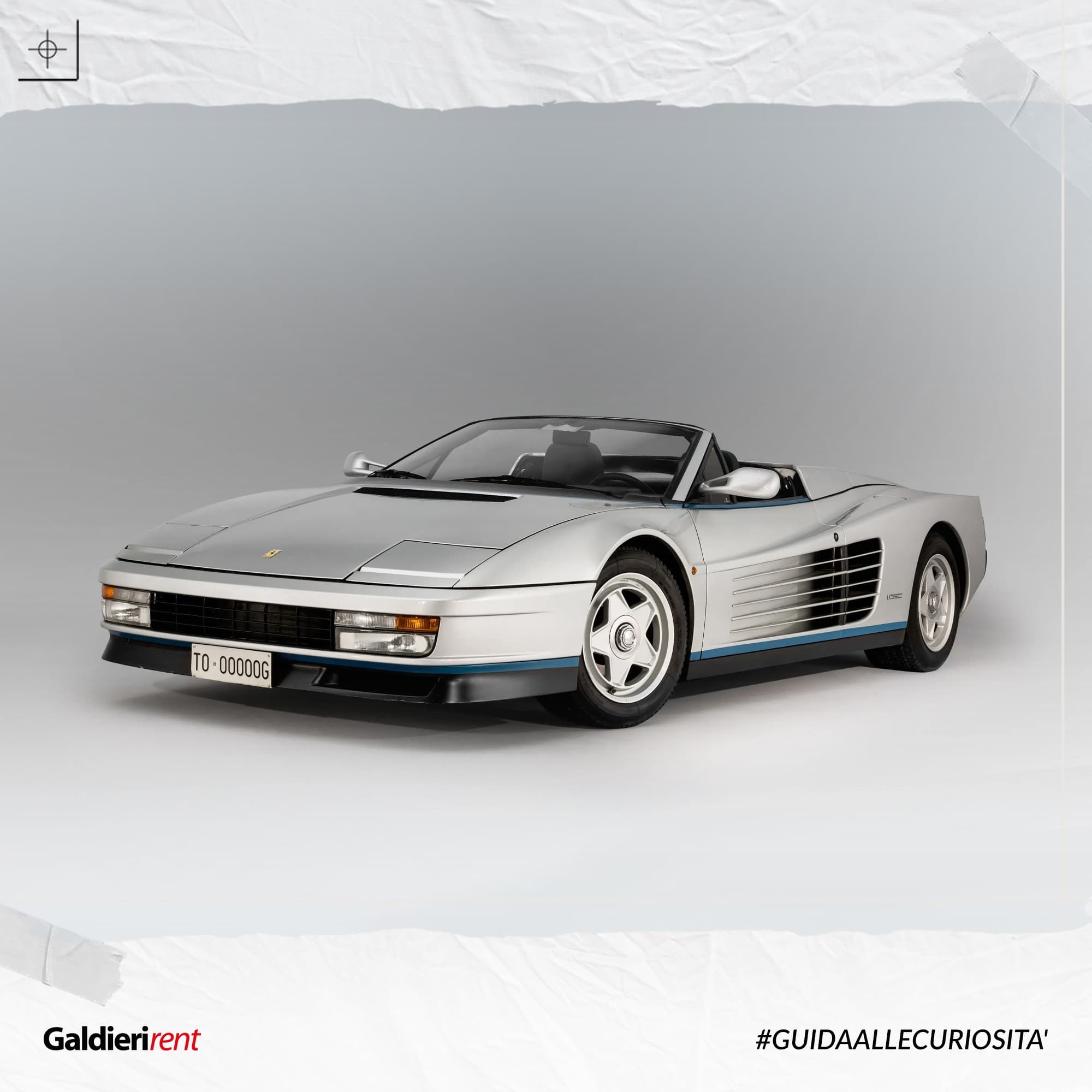 Ferrari Testarossa Spider di Agnelli, un capolavoro senza tempo