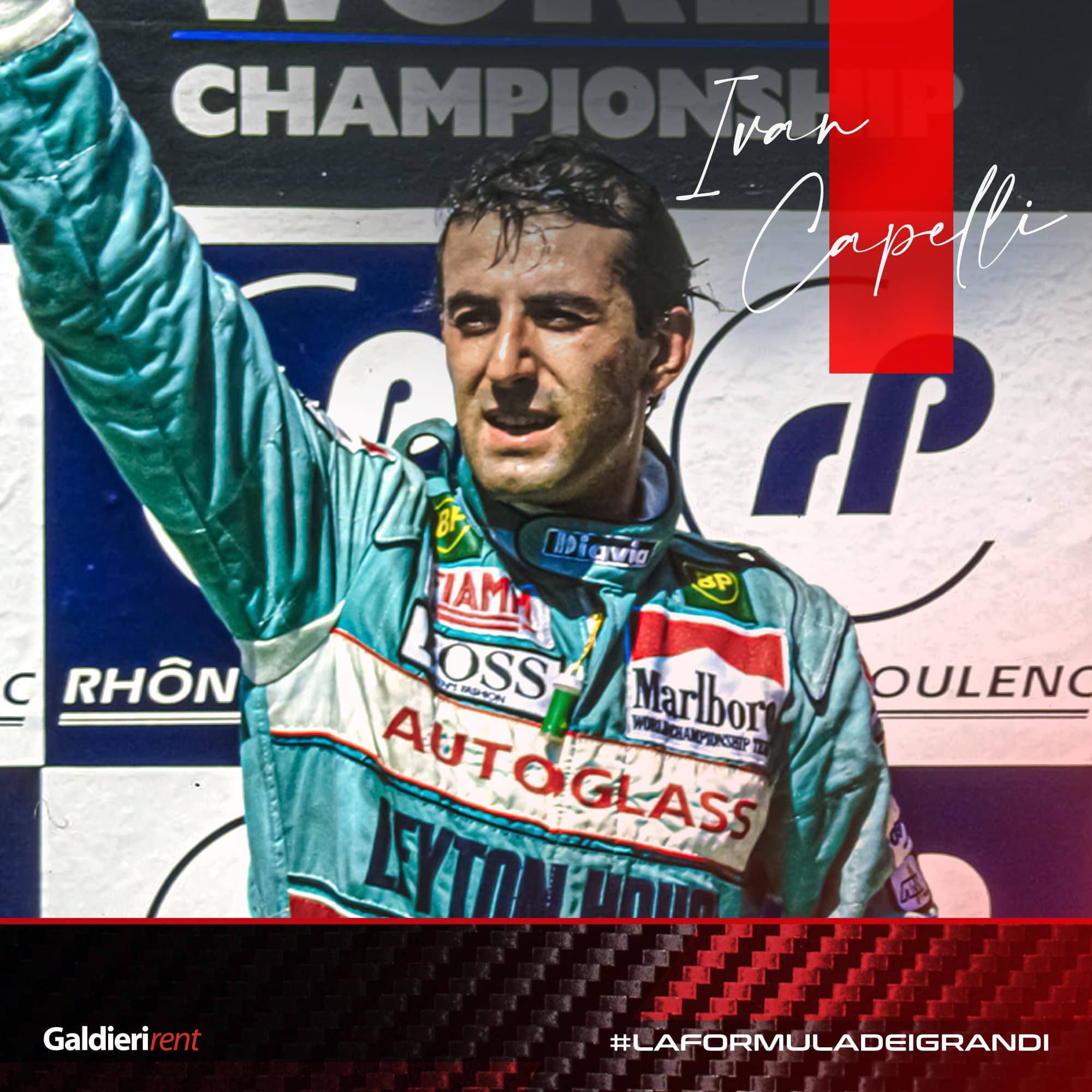 Ivan Capelli, il milanese con la Leyton House