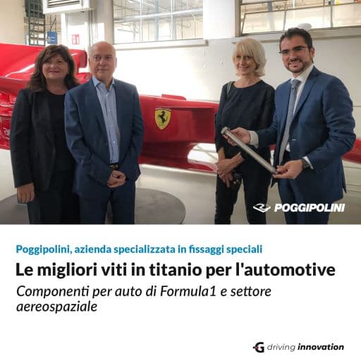 Poggipolini: le migliori viti in titanio per l'automotive