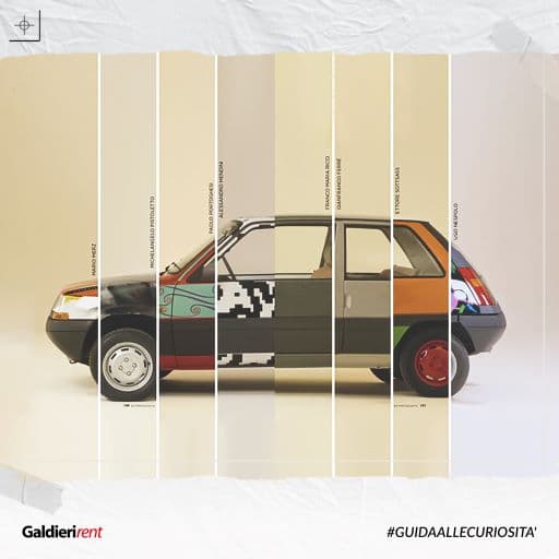 Anni Ottanta, Renault 5 Supercinq decorata da grandi artisti