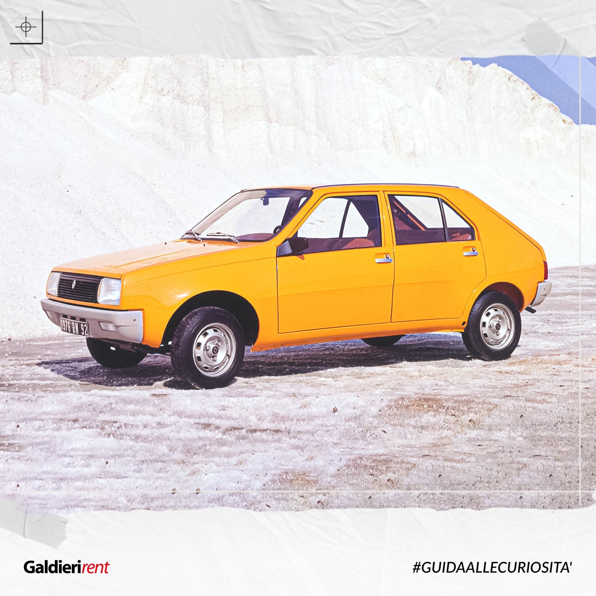 Renault 14, una pera a quattro ruote.