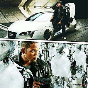 Io Robot e la concept car Audi- #noileggiamo - Galdieri Rent
