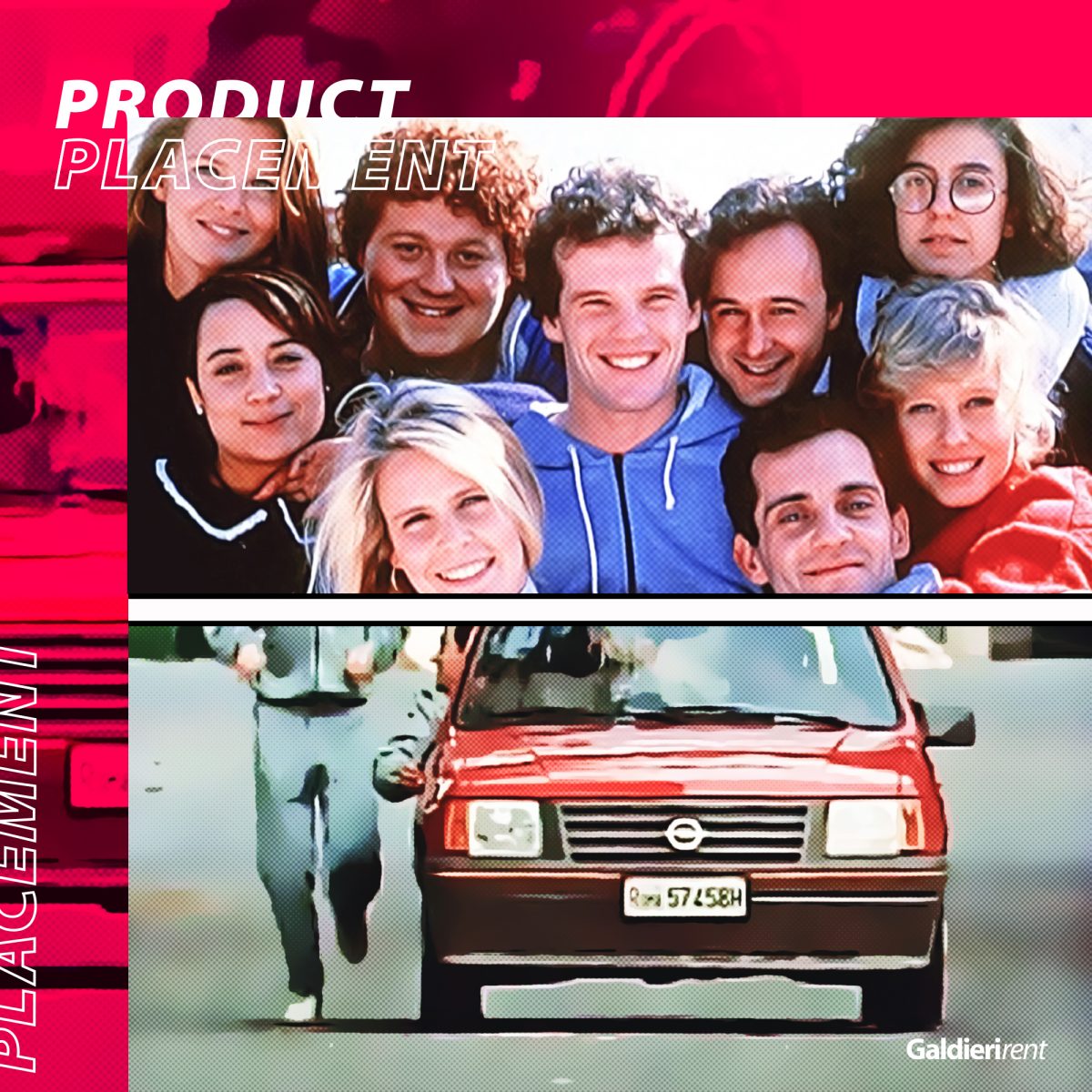 I ragazzi della terza C, Opel come auto di scena noileggiamo Galdieri Rent Blog