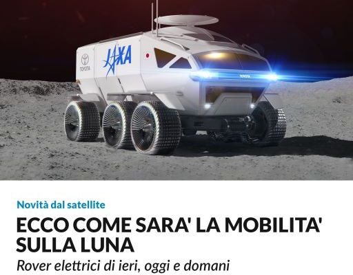Automobile lunare: ecco la mobilità sulla Luna