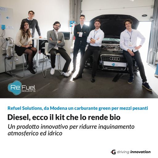 Refuel Solutions, da Modena un carburante green per mezzi pesanti