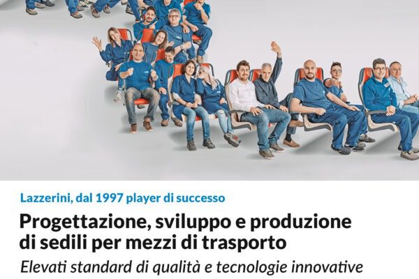 Lazzerini Srl: dal 1997 progettazione, sviluppo e produzione di sedili