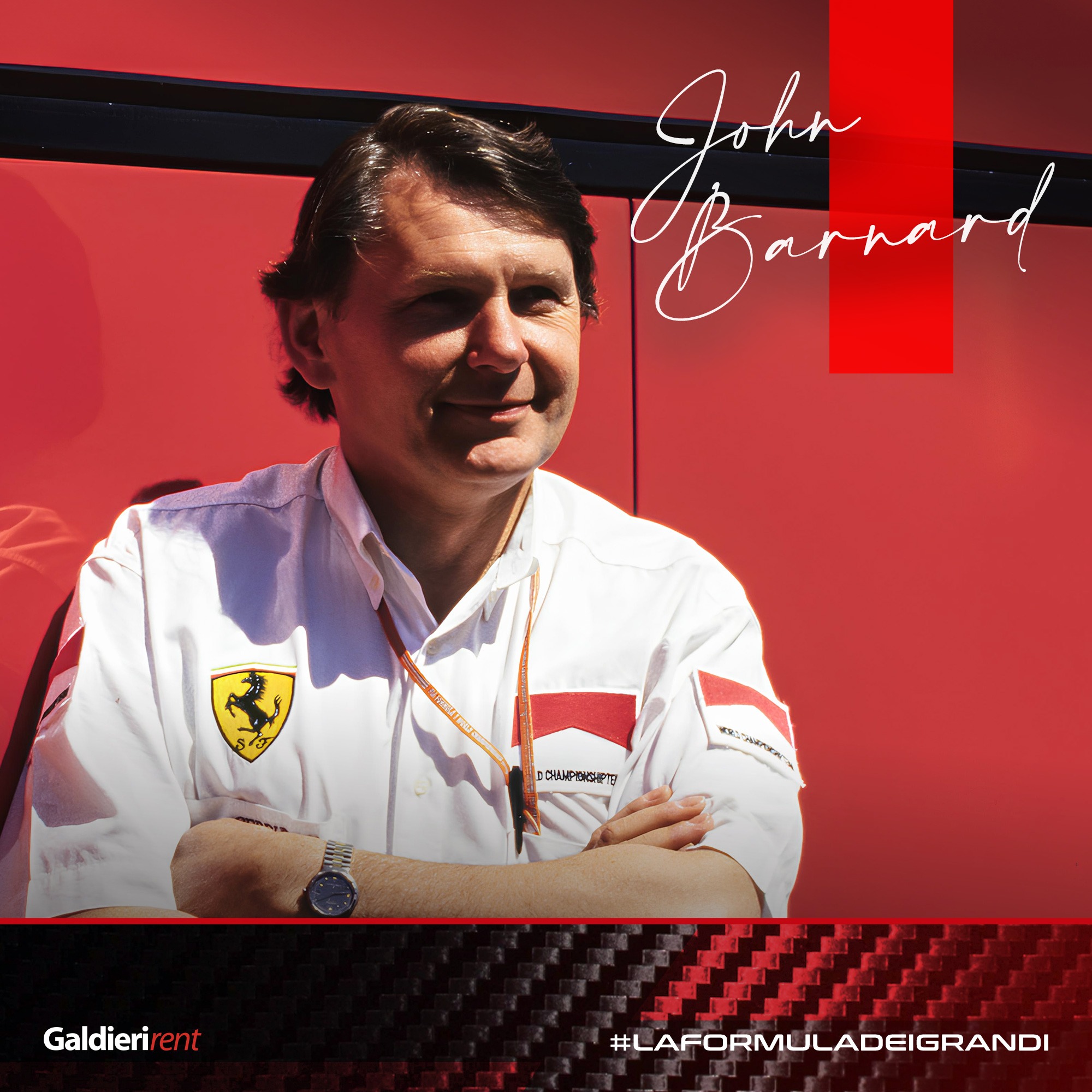 John Barnard, troppo inglese per Maranello - Galdieri Rent