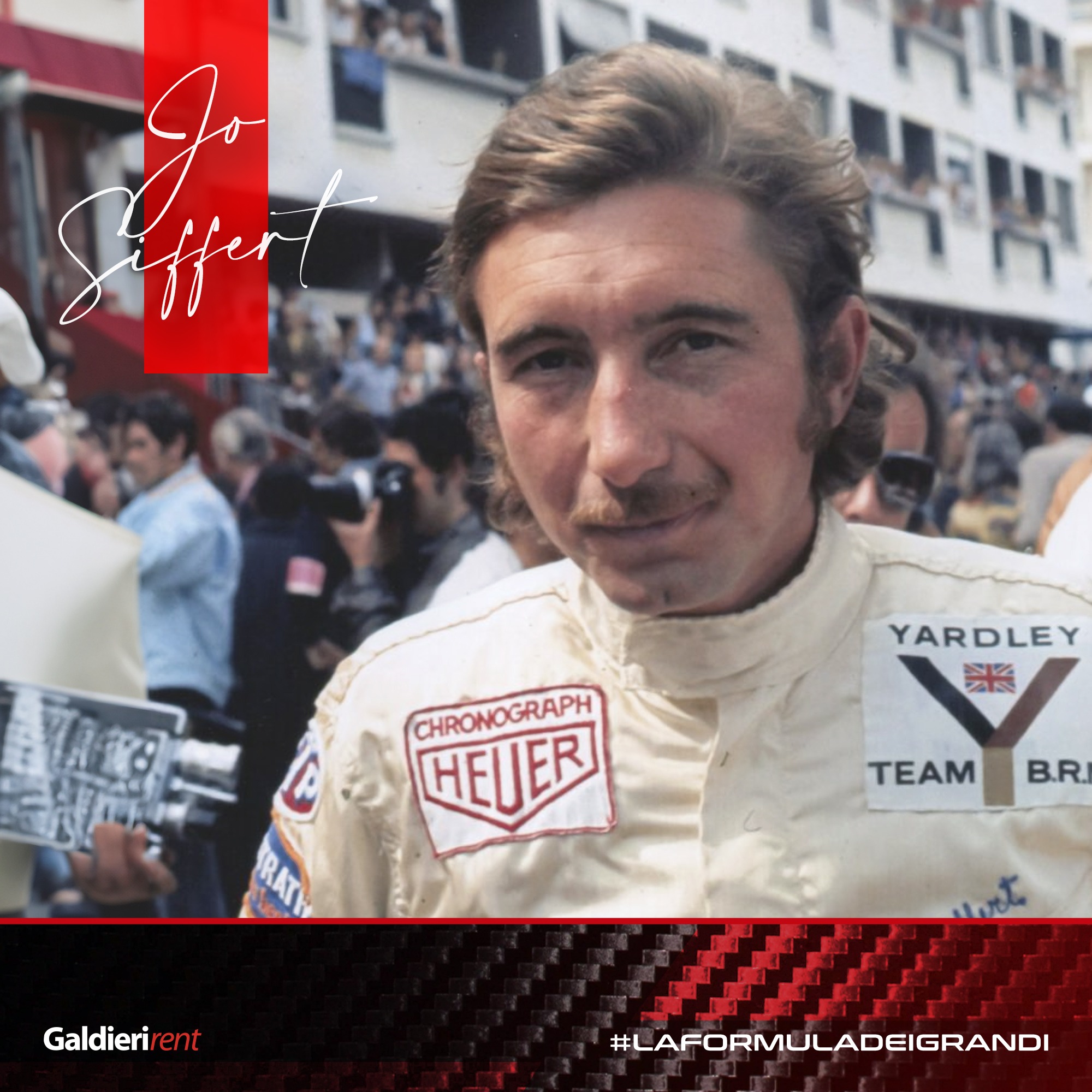 JO SIFFERT B.R.M. YARDLEY TEAM Tuta Pilota