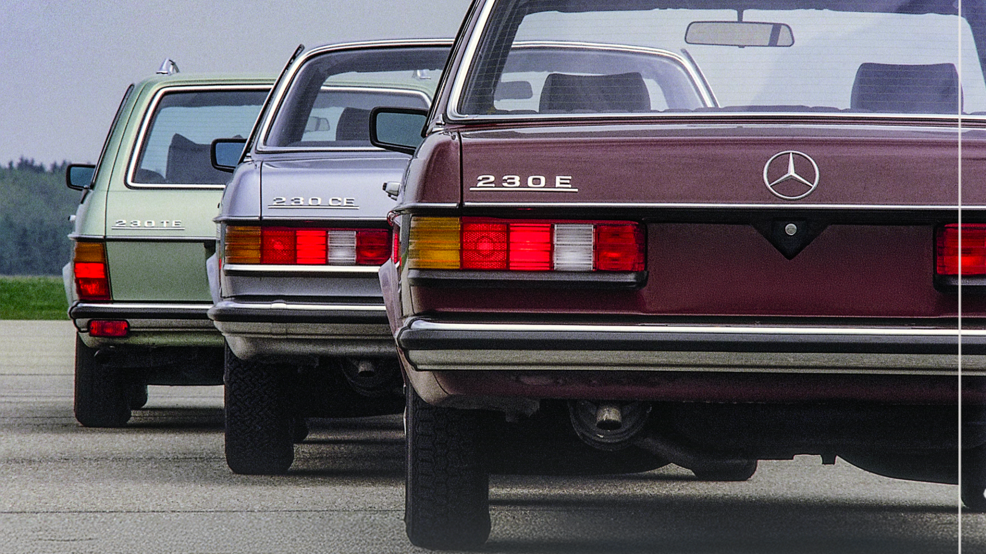 Mercedes W123 compie 50 anni