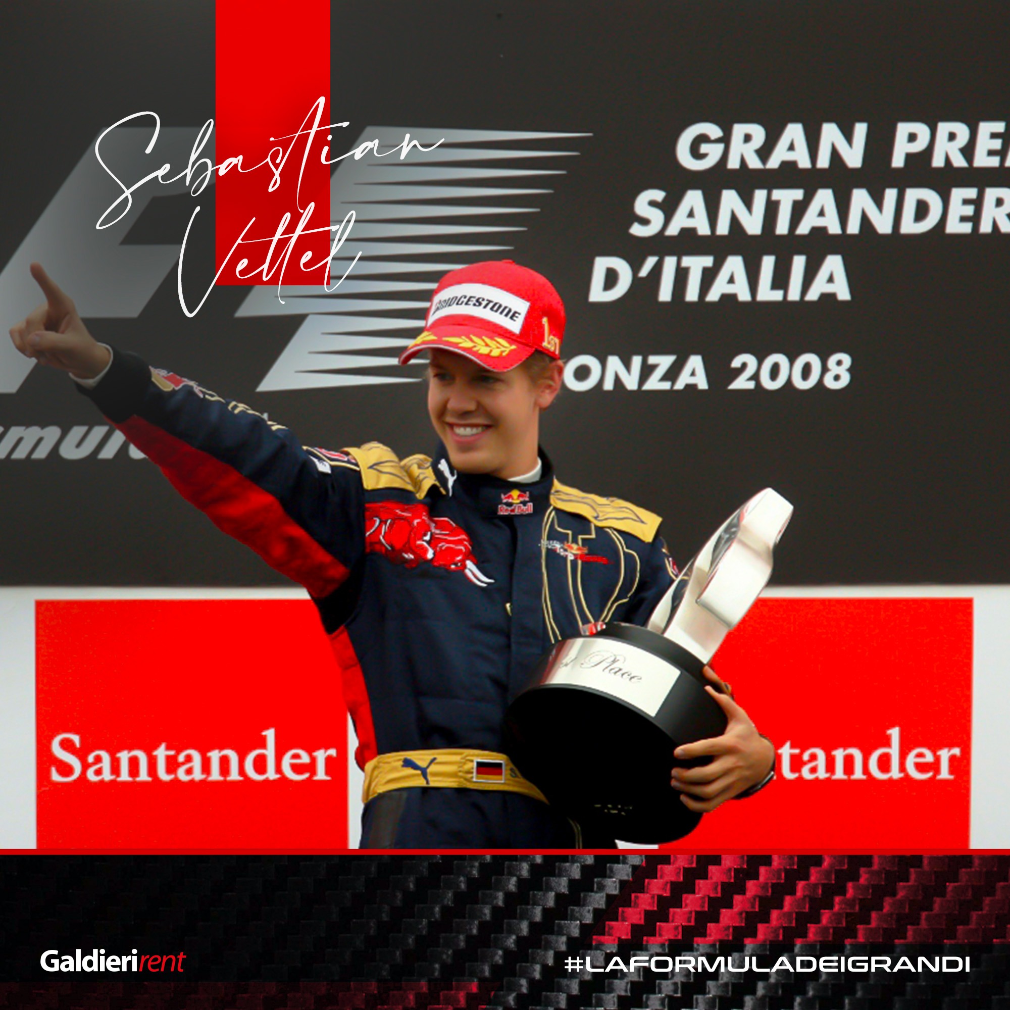 Vettel Monza 2008, indimenticabile