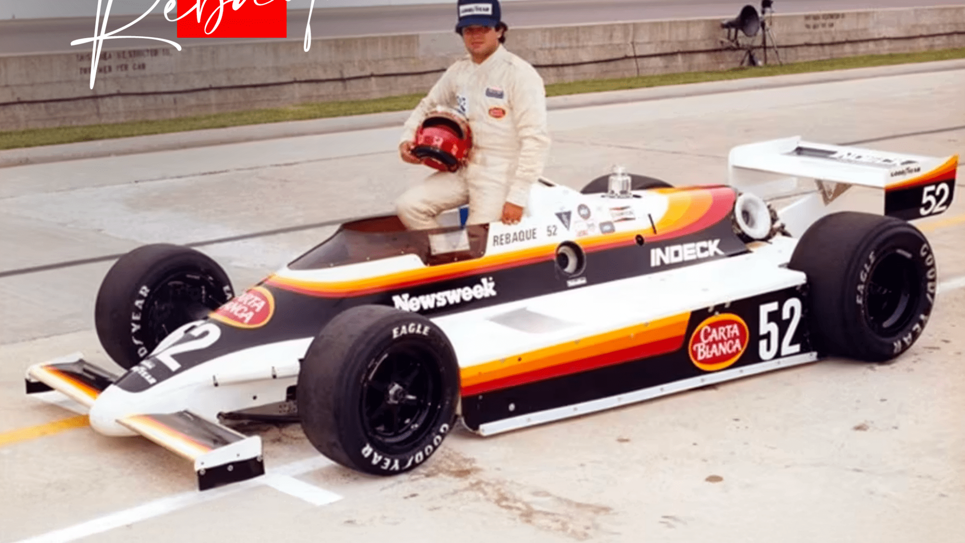 Hector Rebaque, l’appassionato con la ‘valigia’