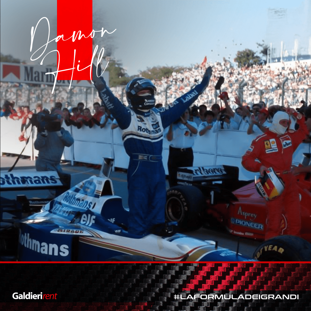  Damon Hill, primo ed unico mondiale 1996